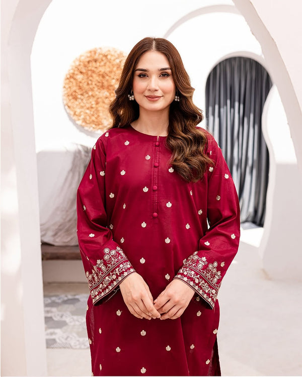 YASHMINE EMB 2Pc